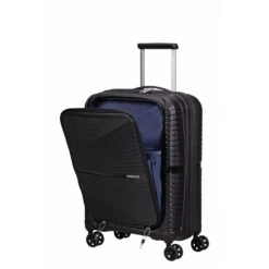American Tourister 55cm 15.6" Frontlid - Airconic -Travel Storage Store american tourister 134657 airconic black onyx 2