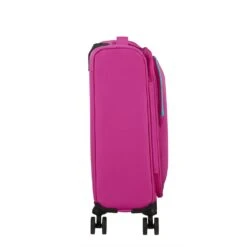 American Tourister 55cm Carry On Spinner - Sea Seeker -Travel Storage Store american tourister 146674 sea seeker deep fushsia 4 1