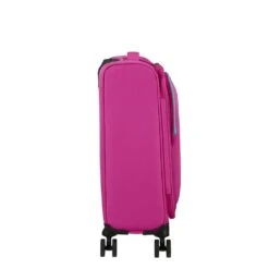 American Tourister 55cm Carry On Spinner - Sea Seeker -Travel Storage Store american tourister 146674 sea seeker deep fushsia 6 1