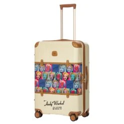 Bric's Medium Trolley - Andy Warhol -Travel Storage Store brics bbw08303 cream 3 1