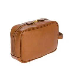 Bric's Washkit - Pelle -Travel Storage Store brics bpl00601 tan 2