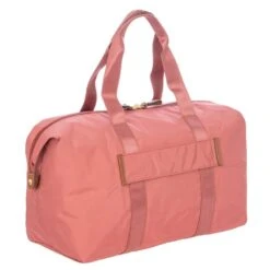 Bric's Small Holdall - X Bags -Travel Storage Store brics bxg40203 pink 2 1