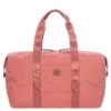 Bric's Small Holdall - X Bags -Travel Storage Store brics bxg40203 pink m 1