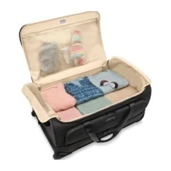 Large 2 Wheel Duffle - Baseline 2 -Travel Storage Store brigg bluwd129 black 5