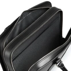 Palissy Double - Wide Leather Briefcase 15 Palissy Double - Wide Leather Briefcase -Travel Storage Store carl cfc6501 blackgrey 6 1