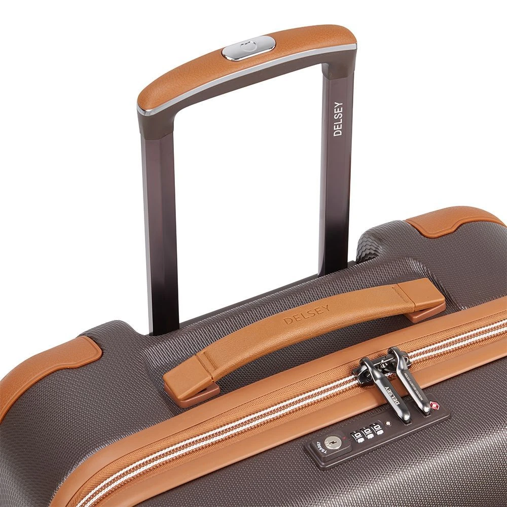 Delsey 76cm 4 Double Wheels Trolley Case - Chatelet Air 2.0 Brown 6 Delsey 76cm 4 Double Wheels Trolley Case - Chatelet Air 2.0 Brown - Image 4