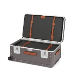 Trunk Large On Wheels 110L - Bank -Travel Storage Store fpm m a15080 steelgrey 2