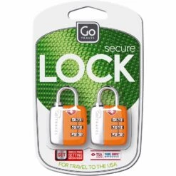GO TRAVEL Twin Travel Sentry - Locks -Travel Storage Store go tr 344 assorted 3