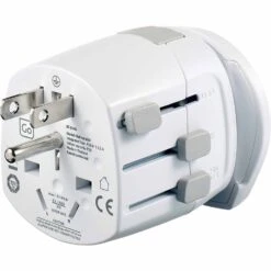 GO TRAVEL UK Worldwide Earthed - Adaptors -Travel Storage Store go tr 636 assorted 2