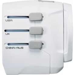 GO TRAVEL Worldwide USB Earthed - Adaptors -Travel Storage Store go tr 639 assorted 2