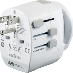 GO TRAVEL Worldwide USB Earthed - Adaptors -Travel Storage Store go tr 639 assorted 5