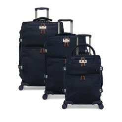 Joules Large Trolley Spinner - Coast Softside -Travel Storage Store joule jls5001 002 frenchnavy 9