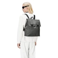 Rains Backpack - Msn -Travel Storage Store rains 13300 grey 2