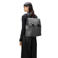Rains Backpack - Msn -Travel Storage Store rains 13300 grey 3