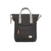 Roka Zip Top Small Tote Backpack - Bantry B Rpet Black -Travel Storage Store roka bantbsrnbla black m