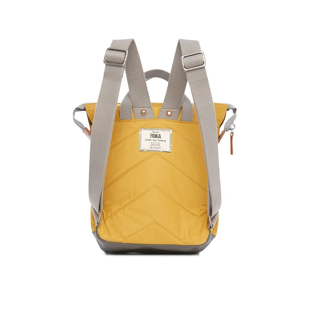 Roka Zip Top Small Tote Backpack - Bantry B Rpet Corn 6 Roka Zip Top Small Tote Backpack - Bantry B Rpet Corn - Image 4