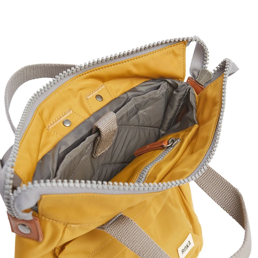 Roka Zip Top Small Tote Backpack - Bantry B Rpet Corn 8 Roka Zip Top Small Tote Backpack - Bantry B Rpet Corn - Image 6
