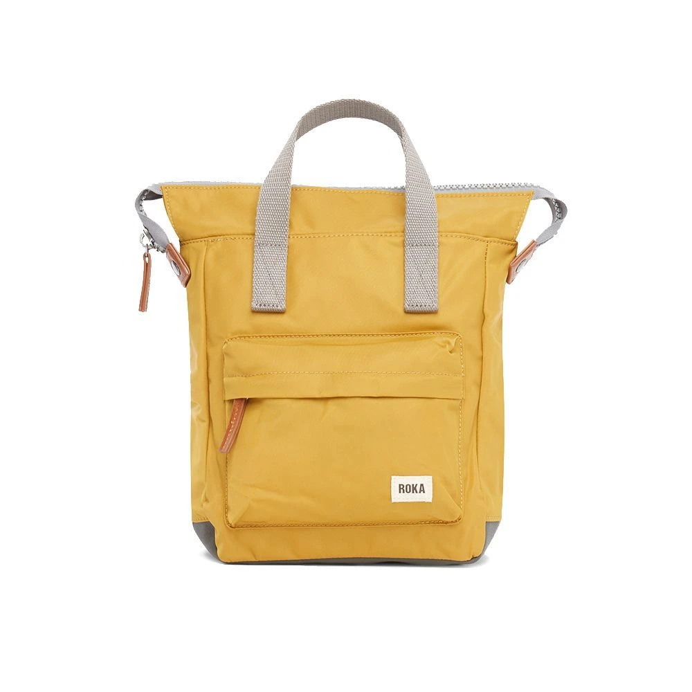 Roka Zip Top Small Tote Backpack - Bantry B Rpet Corn 3 Roka Zip Top Small Tote Backpack - Bantry B Rpet Corn