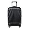 55cm Expandable Carry On Spinner - C-Lite -Travel Storage Store samso 134679 black1041 m