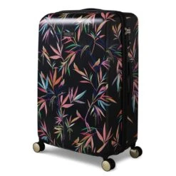 Large Trolley Spinner - Black Bamboo 8 Large Trolley Spinner - Black Bamboo -Travel Storage Store saramiller smh0101 007 black 1 1