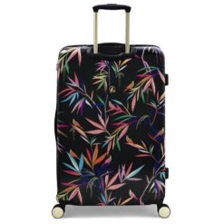 Large Trolley Spinner - Black Bamboo 9 Large Trolley Spinner - Black Bamboo -Travel Storage Store saramiller smh0101 007 black 3 1
