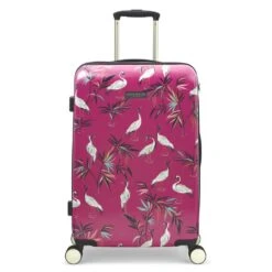 Medium Trolley Spinner - Pink Heron