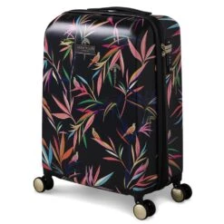 Small Trolley Spinner - Black Bamboo -Travel Storage Store saramiller smh0103 007 black 3 1