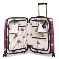 Small Trolley Spinner - Pink Heron -Travel Storage Store saramiller smh0103 008 pink 3 1