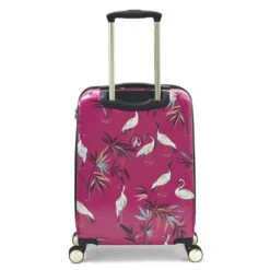 Small Trolley Spinner - Pink Heron -Travel Storage Store saramiller smh0103 008 pink 4 1