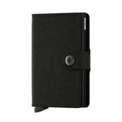 Secrid 4-6 Cards & Notes - Mini Wallet Stitch Black