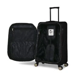 Medium 4 Wheel Spinner - Albany Eco -Travel Storage Store ted b tbw7002 001 black001 2