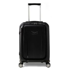 Small Trolley Spinner Front Pocket - Flying Colours Black