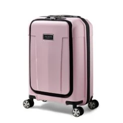 Small Trolley Spinner Front Pocket - Flying Colours Blush Pink -Travel Storage Store tedbaker tbu0409 017 blush pink 1 1