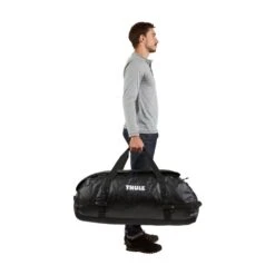 Thule 130L Folding Duffle - Chasm Black -Travel Storage Store thule 3204419 black 2 1