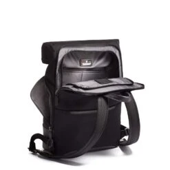 Tumi Osborn Roll Top Backpack - Harrison Nylon Black -Travel Storage Store tumi 130545 black1041 4