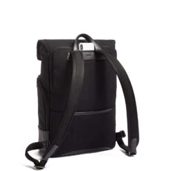 Tumi Osborn Roll Top Backpack - Harrison Nylon Black -Travel Storage Store tumi 130545 black1041 5