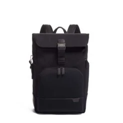 Tumi Osborn Roll Top Backpack - Harrison Nylon Black