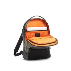 Tumi Bradner Backpack - Harrison Nylon Titanium -Travel Storage Store tumi 139778 titanium1864 4