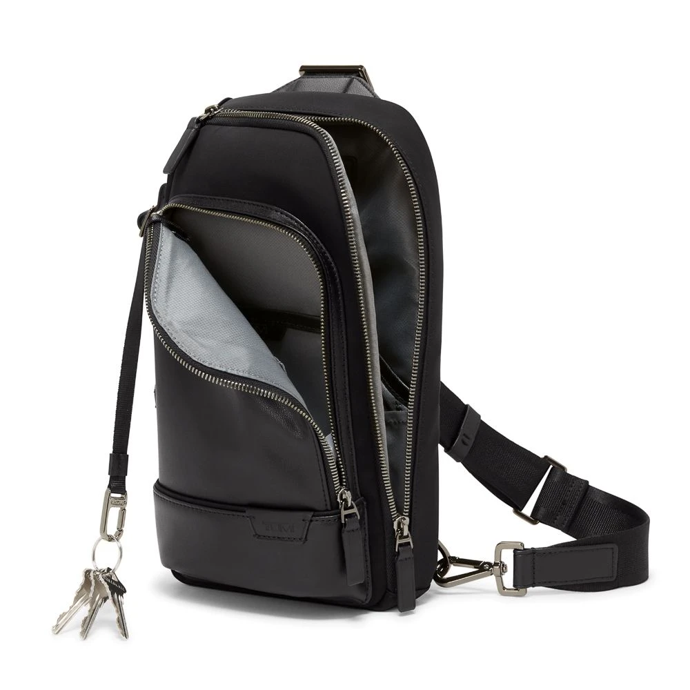 Tumi Gregory Sling - Harrison Nylon Black/Iron 4 Tumi Gregory Sling - Harrison Nylon Black/Iron - Image 2