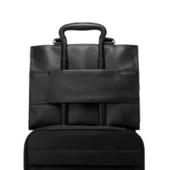 Tumi Lynn Tote - Voyageur Leather 13 Tumi Lynn Tote - Voyageur Leather -Travel Storage Store tumi 146544 black 5 1