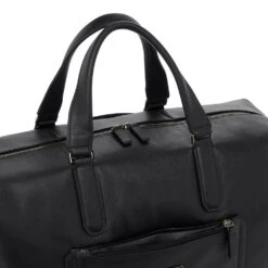 Tumi Nelson Duffel - Harrison Leather -Travel Storage Store tumi 148592 black leather 4
