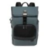 Tumi Osborn Roll Top Backpack - Harrison Nylon -Travel Storage Store tumi 148616 dark nevado grey m 1