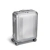 Zero Halliburton Continental Carry On - Pursuit Aluminium Collection Silver -Travel Storage Store zero 94224 silver m